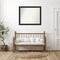 Corvino Black Non-Beveled Custom Framed Bathroom Vanity Wall Mirror